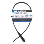 Oxford Combi Zip Lock Sort   Cykellås fra Oxc
