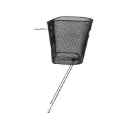 Oxford Kurv Front Mesh Sort Headstock Fitting   Cykelkurv fra Oxc