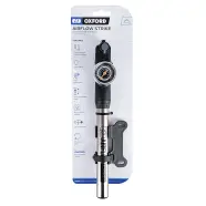Oxford Minipumpe Airflow Strik Alloy   Cykelpumpe fra Oxc