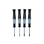 Fine Adjustscrewdriver Set 2 2.5mm Hex & Jis #1 & Flat   Cykelværktøj fra Pro