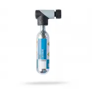 Pumpe Micro Co2 Inflator Sølv Sort   Cykelpumpe fra Pro