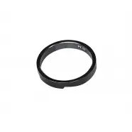 Vibe Topspacer 1 1 8 5 Mm, Skinnende Sort   Cykel Styrfitting fra Pro