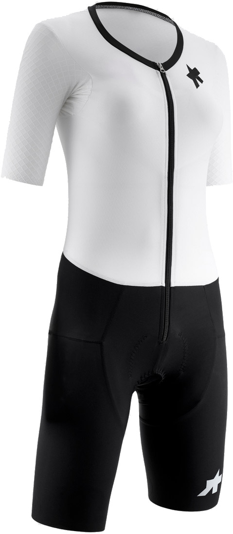 Dyora Rsv Triator Speedsuit S11 Triatlondragt Cykeltrøje Og Cykelbukser   White Series fra Assos