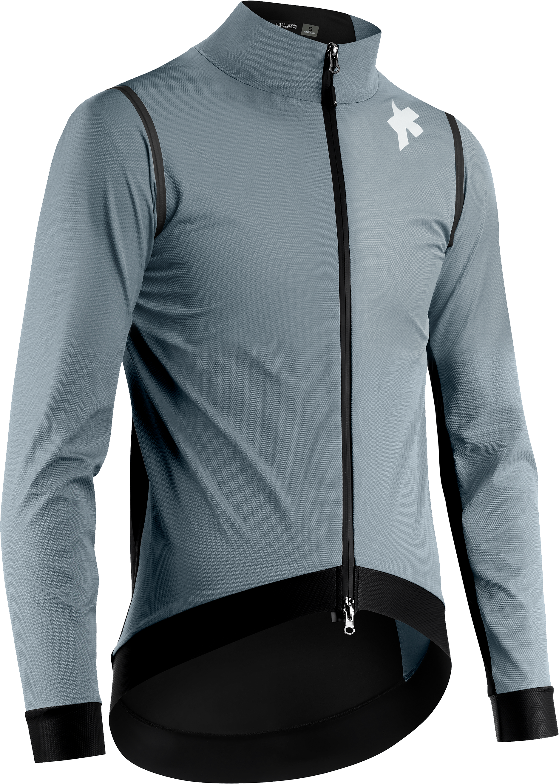 Mille Gts Sturmprinz Rain Jacket S11   Fanatic Silver fra Assos