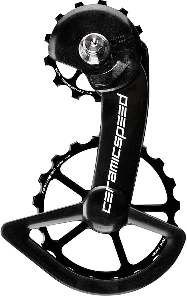 Ospw Oversized Pulley Wheel System Til Shimano 9250 8150 12 Speed Sort fra Ceramicspeed