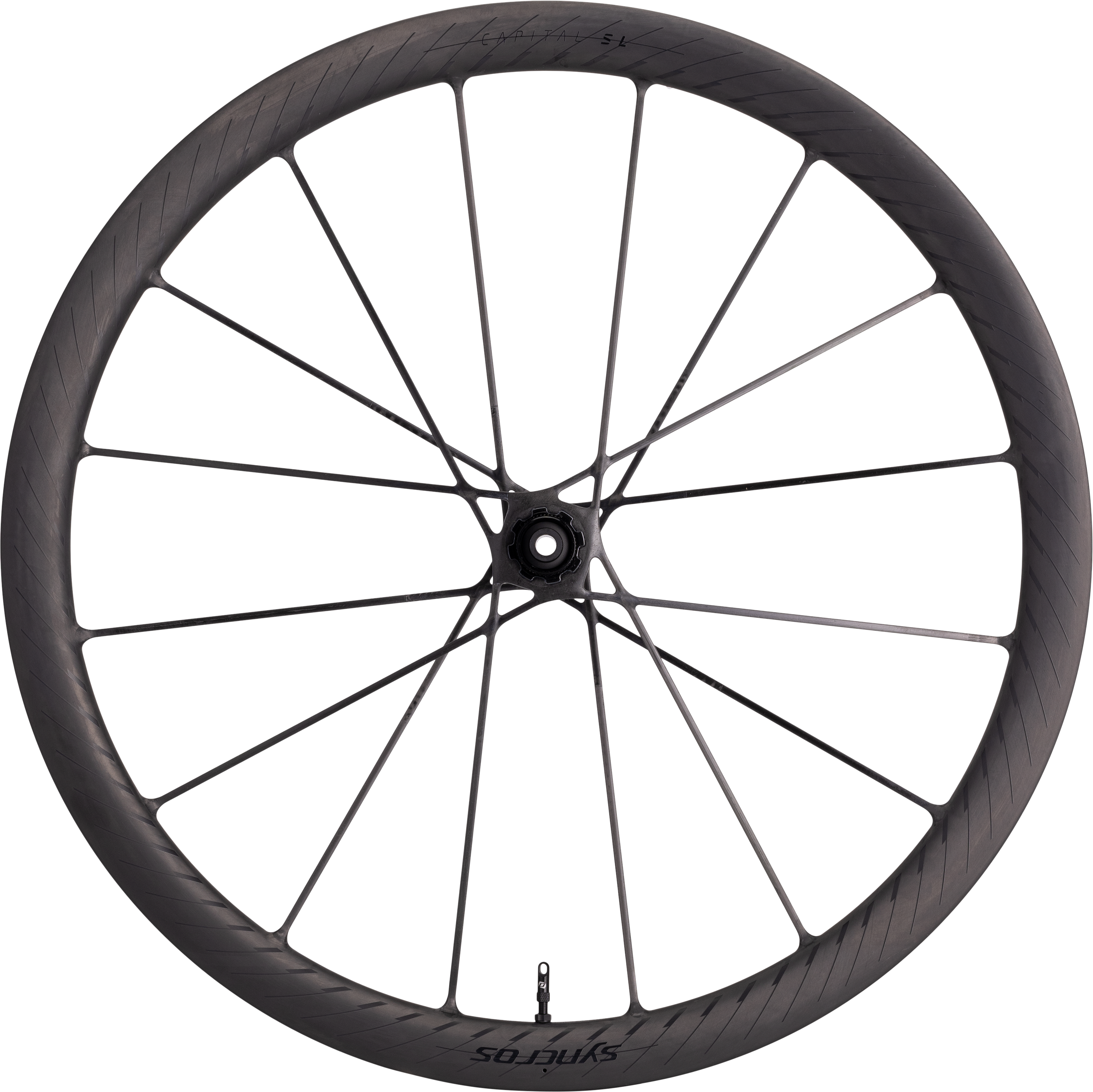 Wheel Front Capital Sl 40mm Forhjul   700c   Sort fra Syncros