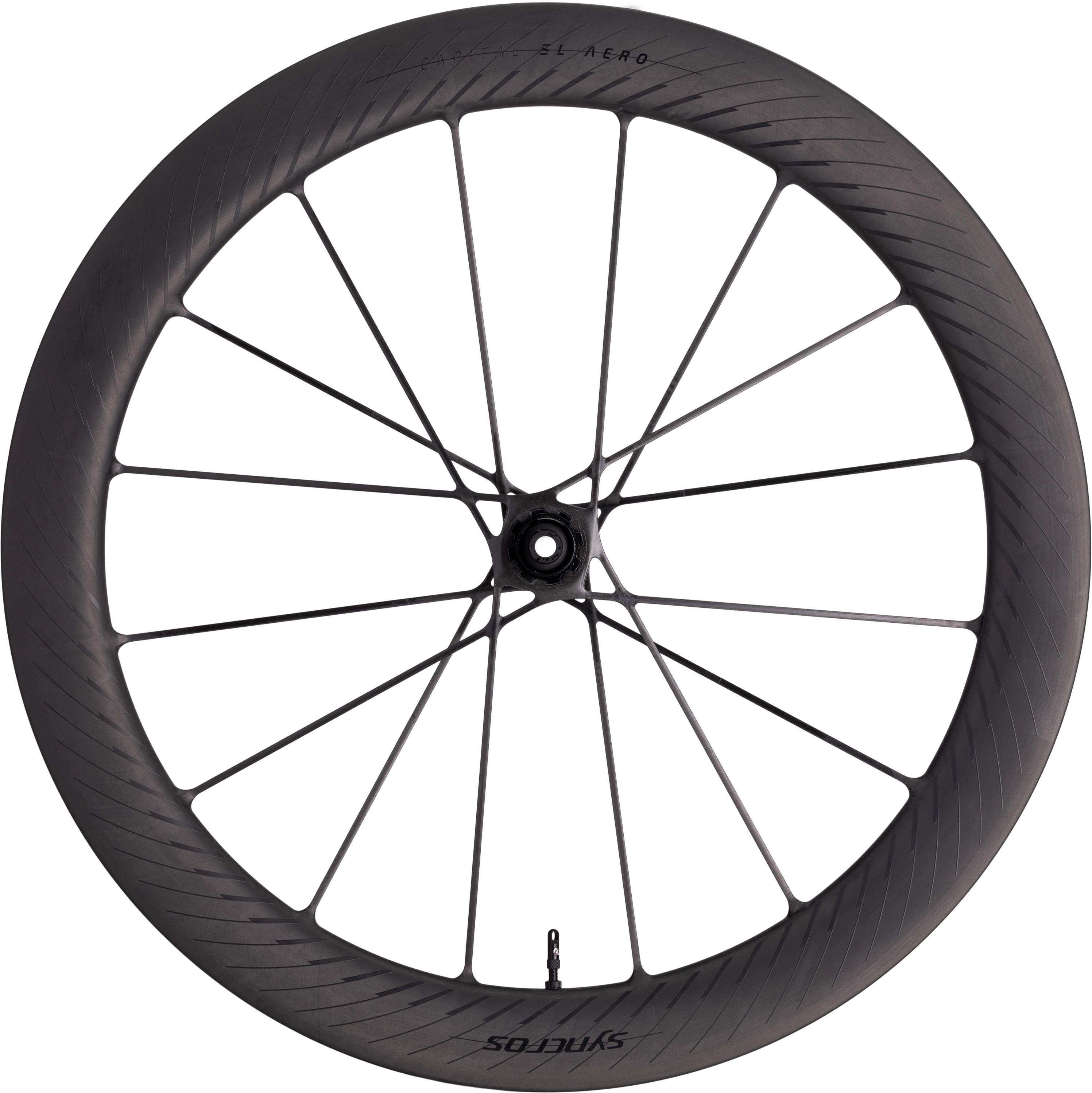 Wheel Front Capital Sl Aero 60mm Forhjul   700c   Sort fra Syncros