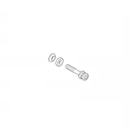 Caliper Fixing Bolt Unit Br M8000   Cykelreservedele fra Shimano