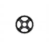 Chainring 38t Black 55mm Steps Sm Cre80 B W O Cg   Cykel Klinge fra Shimano