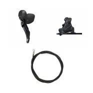 Disc Brake Set Front St Rx400(l), Br Rx410(f)   Cykelreservedele fra Shimano
