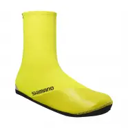 Dual H2o Shoe Cover Neon Yellow L (size 42 43)   Cykelsko Overtræk fra Shimano