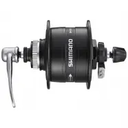 Dynamo Hub 100 36 Black Dh 3d37 6v 3w Qr   Cykelnav fra Shimano