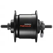 Dynamonav Dh C3000 2,4w 36h Sort, Møtrik   Cykelnav fra Shimano