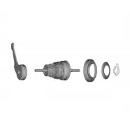 Internal Assembly Silver 175mm Sg C3001 7c   Cykelreservedele fra Shimano