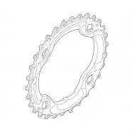 Klinge 30t Fc M782 672 96mm Sort 10 Sp An Type   Cykel Klinge fra Shimano