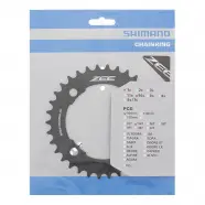 Klinge 34t Fc M640 Zee 104mm Sort Tandhjul 10 Sp   Cykel Klinge fra Shimano