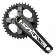 Kranksæt 10sp Saint 165mm Sort, 10 Sp, U.klinge   Kranksæt fra Shimano