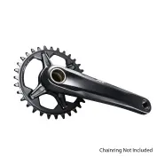 Kranksæt 12sp For Single 170mm Fc M8100 1 W O Cr 170mm   Kranksæt fra Shimano