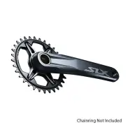 Kranksæt 12sp For Single 175mm Fc M7100 1 W O Cr 175mm   Kranksæt fra Shimano