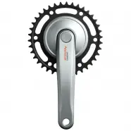 Kranksæt 1sp 170mm 33t, Til (yl)117mm Firkant   Kranksæt fra Shimano