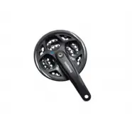 Kranksæt 7 8sp Trippel 170mm Sort, 42 32 22t 170mm, 8 Sp   Kranksæt fra Shimano