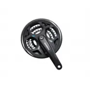 Kranksæt 7 8sp Trippel 175mm Sort, 48 38 28t 175mm, 8 Sp   Kranksæt fra Shimano