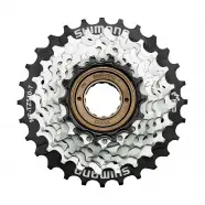 Multiple Freewheel Sprocket 7s Mf Tz510 14 16 18 20 22 24 28t   Cykel Kassette fra Shimano