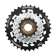 Multiple Freewheel Sprocket 7s Mf Tz510 14 16 18 20 22 24 34t   Cykel Kassette fra Shimano