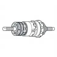 Navindsats Sg 3c41 40 175mm Nonturn Skive Venstre   Cykelreservedele fra Shimano