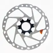 Rotor 180mm Center Lock Int. Sm Rt64 W Lring & Magnet   Cykel Bremseskive fra Shimano