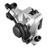 Skivebremse Br M375 Sølv, Uden Skive   Cykelbremser fra Shimano