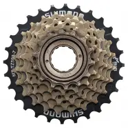 Skruekrans 7s Mf Tz500 14 16 18 20 22 24 28t   Cykel Kassette fra Shimano