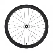 Wheel Front R8170 C50 Carb Tubeless Disc Br Ethru   Cykelhjul fra Shimano