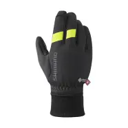 Windstopper Primaloft Gloves Black Yellow Xl   Cykel Handsker fra Shimano