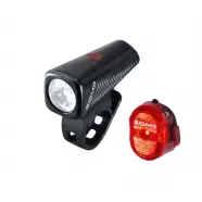Sigma Lygtesæt Buster 150 & Nugget Flash   Cykellygte fra Sigma Sport