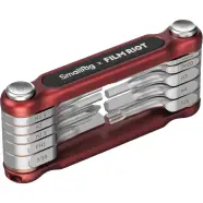 4813 X Film Riot 10 In 1 Folding Wrench Set With Multiple Angle Positioning Red fra Smallrig