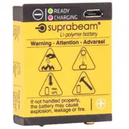 Li Polymer 1400 Mah Usb Batteri fra Suprabeam