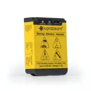 Li Polymer Celle 13645 1400 Mah 5.18 Wh 3.7 V Usb Til V3air Rechargeable   Batteri fra Suprabeam