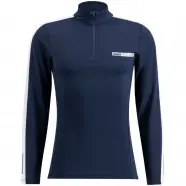 Roadline Nts Half Zip Baselayer Top M   Dark Navy Bright White   Str. M   Undertrøje fra Swix