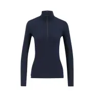 Hero Half Zip Baselayer Womens   Navy Blue   Str. Xl   Undertrøje fra Ulvang