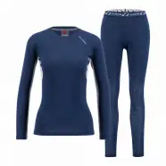 Utla Set Ws   New Navy Grey Melange   Str. L   Undertrøje fra Ulvang