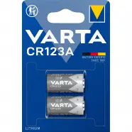 Professional Lithium Cr123a 2 Pack   Batteri fra Varta