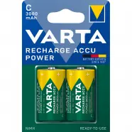 Recharge Charge Accu Power C 3000mah 2 Pack   Batteri fra Varta