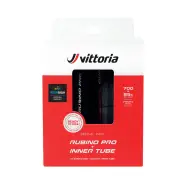 Dæk Road Rubinoproiv Sort 25 622 700x25c G2foldtp W 2xit   Cykeldæk fra Vittoria