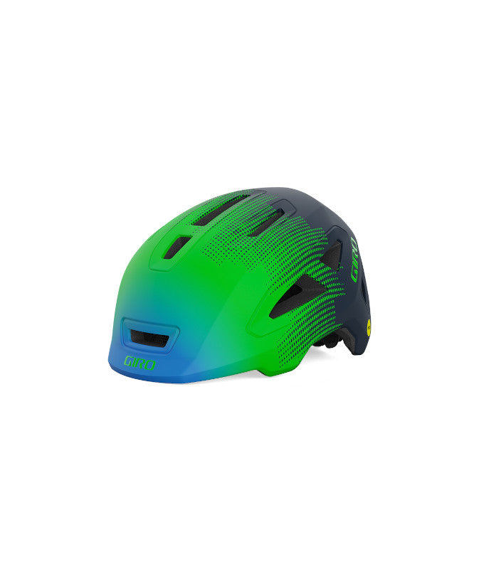 Scamp Mips Ii Matte Blue   Green Towers Cykelhjelm   Xs   45 49 Cm fra Giro