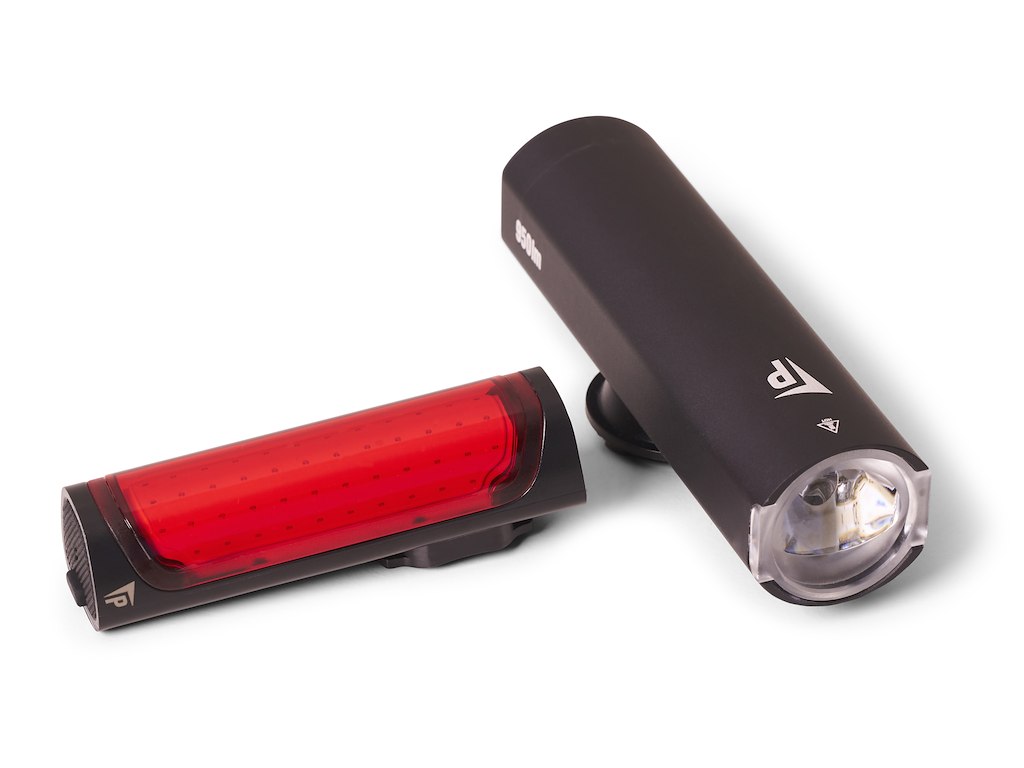 Lygtesæt 950 Og 120 Lumen Genopladelig   Inklusiv Lygteholder fra Pathtaker
