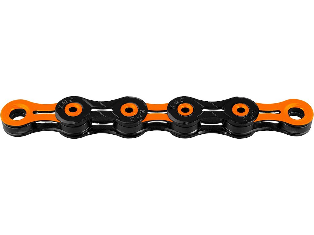 11 Speed X 11 Sl Dlc Super Light Orange Sort fra Kmc