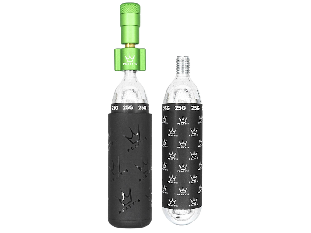 Peatysâ  Holeshot Co2 Pumpe Emerald 16g fra Peaty's