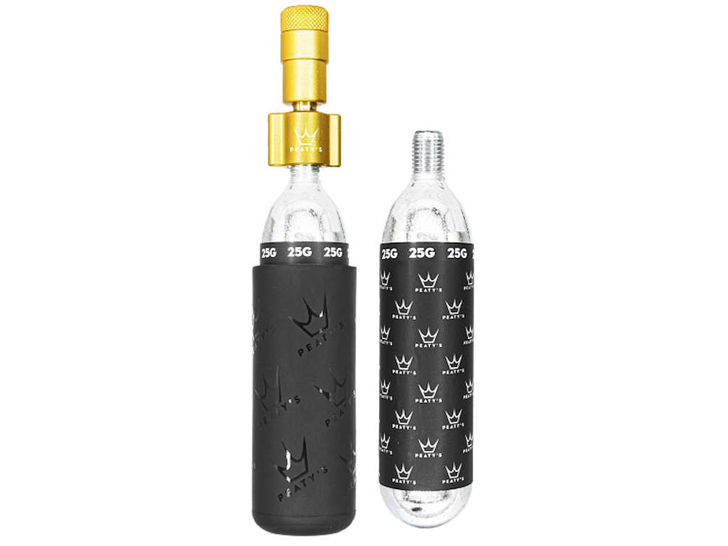 Peatys Holeshot Co2 Pumpe Guld 16g fra Peaty's