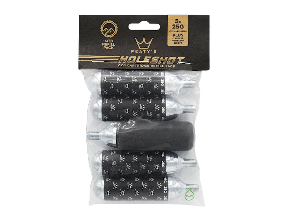 Peatys Holeshot Co2 Patron Refill Pakke 25g fra Peaty's